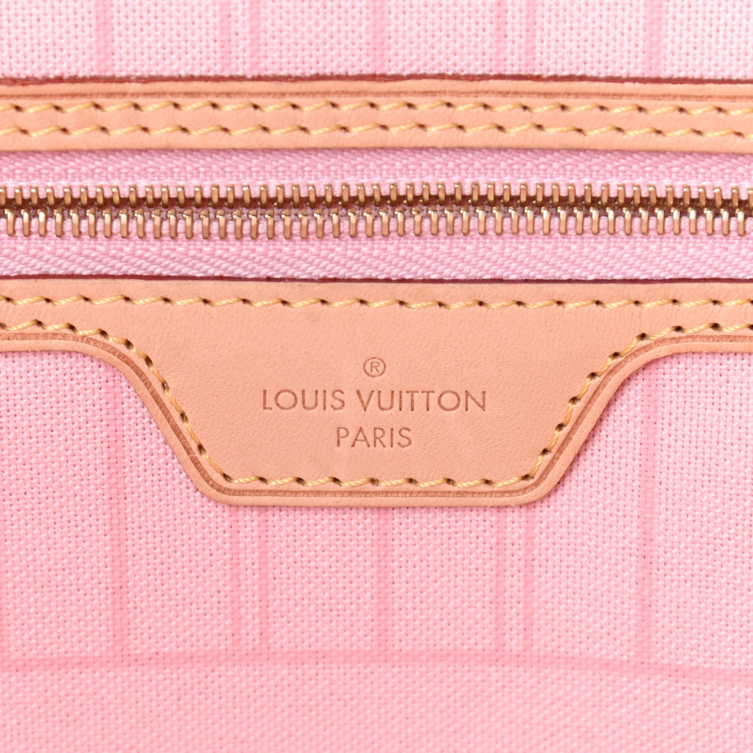 Louis Vuitton Damier Azur Neo Neverfull MM Rose Ballerine 6 of 7