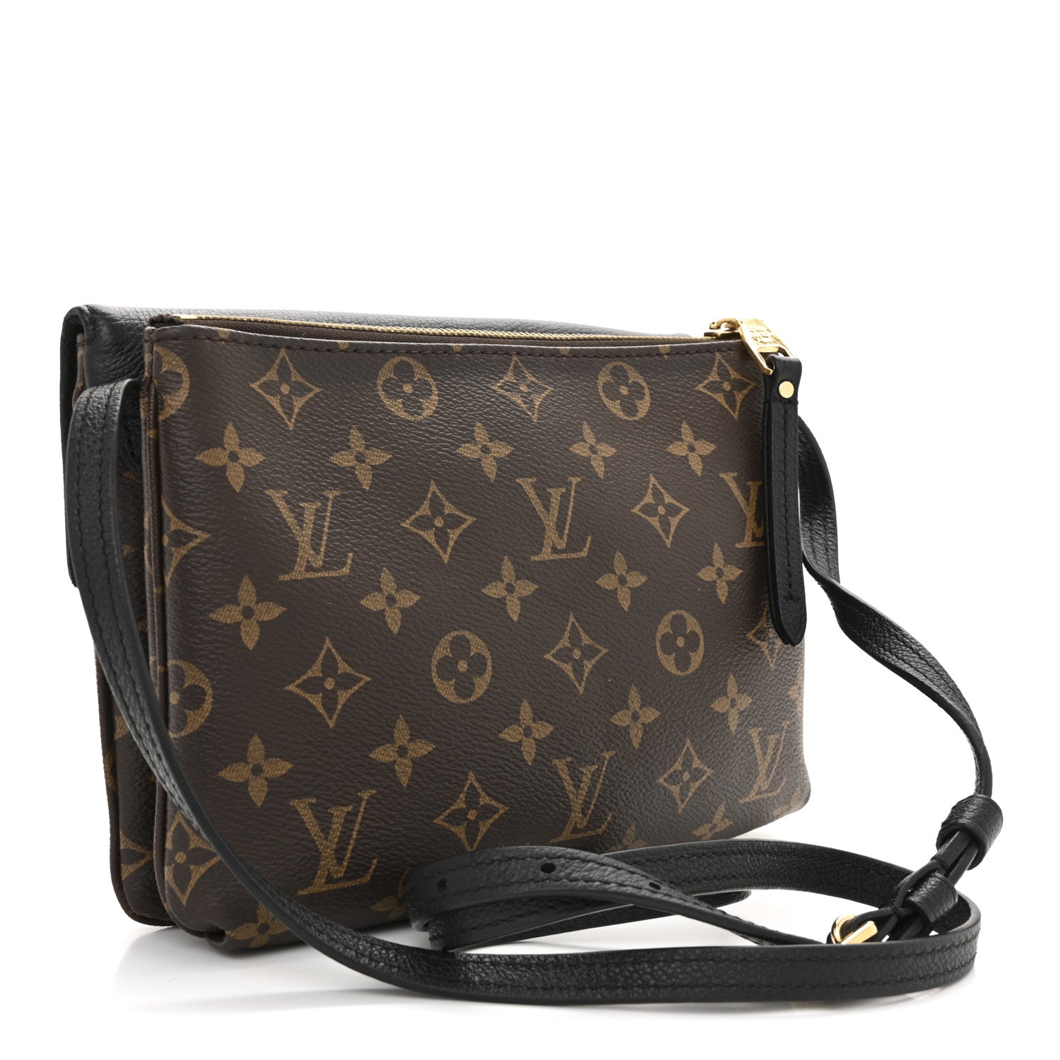 Louis Vuitton Monogram Twice Pochette Black 3 of 12