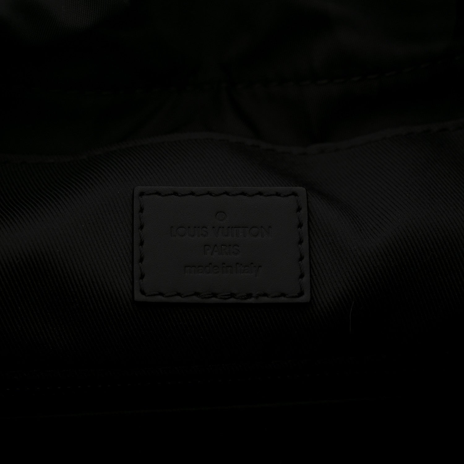 Louis Vuitton Calfskin Monogram Shadow Discovery Backpack Black 6 of 10