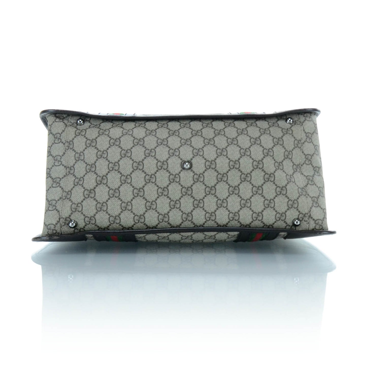 Monogram Large Web Tote Bag
