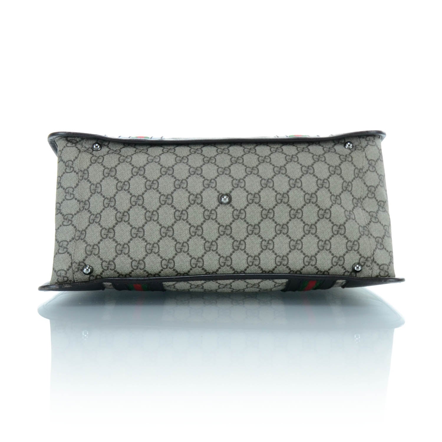 Gucci Monogram Large Web Tote Bag 9 of 11