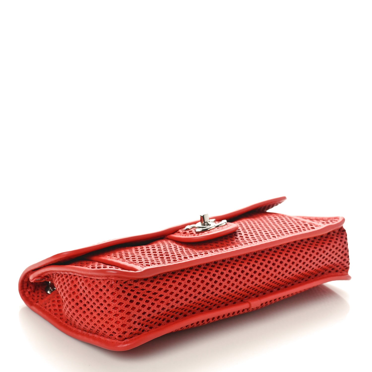 Chanel Perforated Calfskin Large Up In The Air Flap Red 4 of 10
