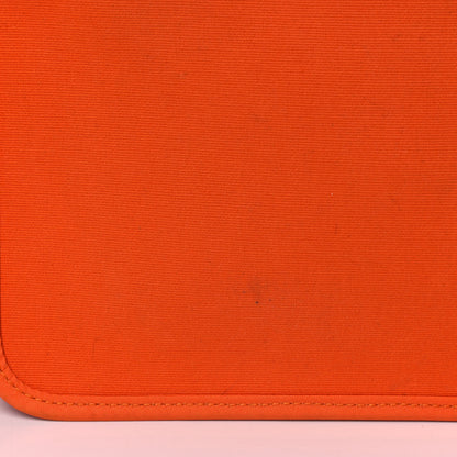Hermes Toile Vache Hunter Herbag Zip 31 PM Orange 12 of 13