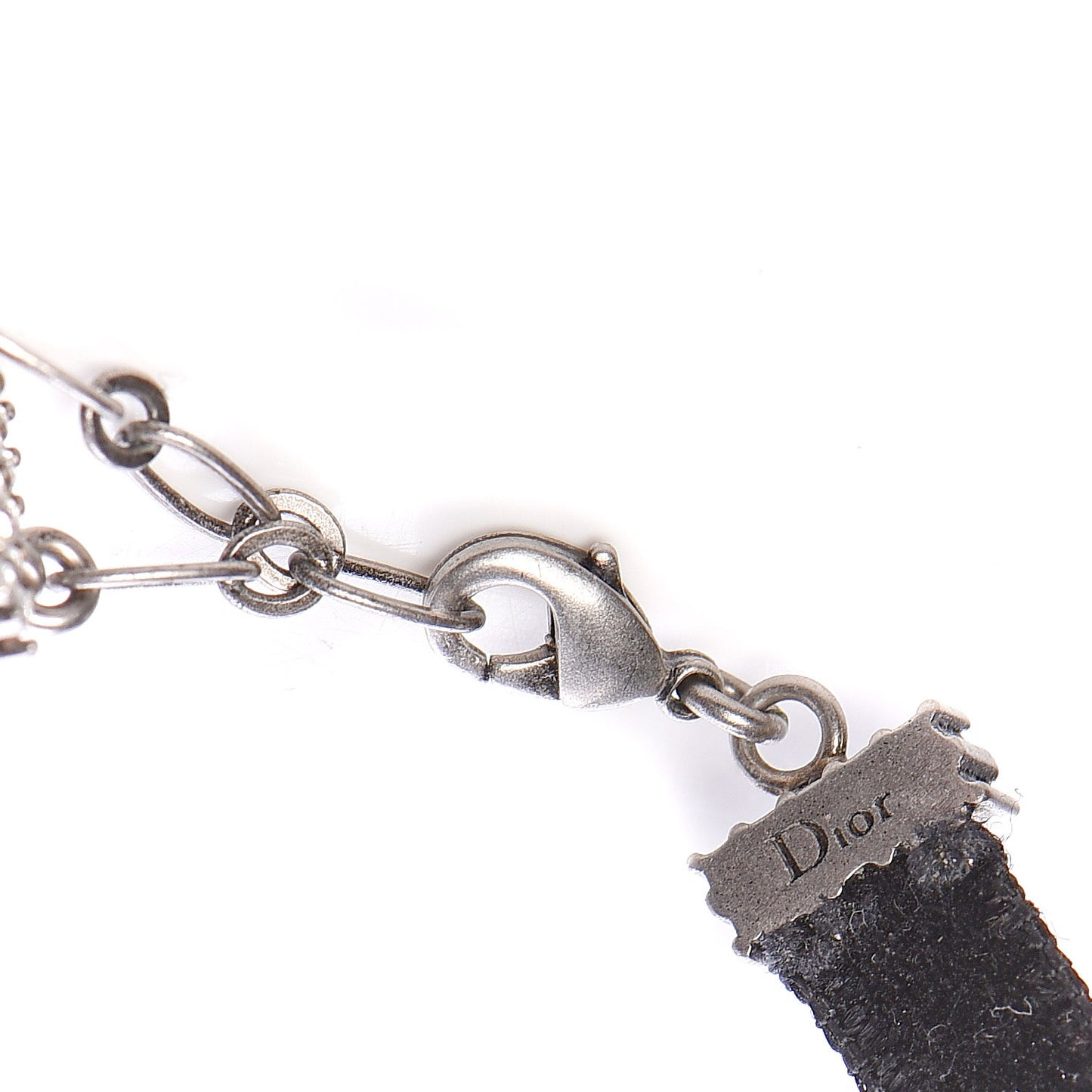 Velvet Crystal Star Choker Necklace Black