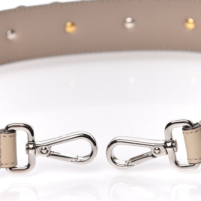 Fendi Calfskin Flowerland Studded Strap You Dove 5 of 5