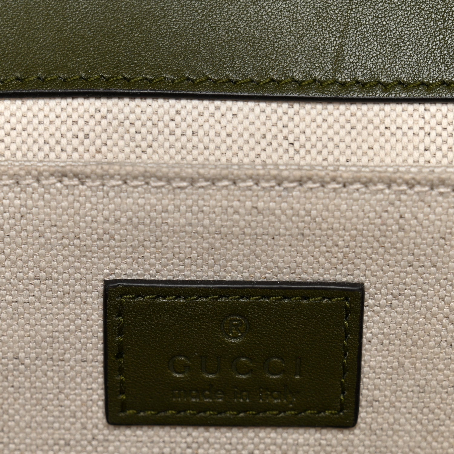 Gucci Suede Microguccissima Go Small Shoulder Bag Forest Green 6 of 14