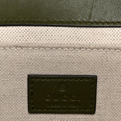 Gucci Suede Microguccissima Go Small Shoulder Bag Forest Green 6 of 14