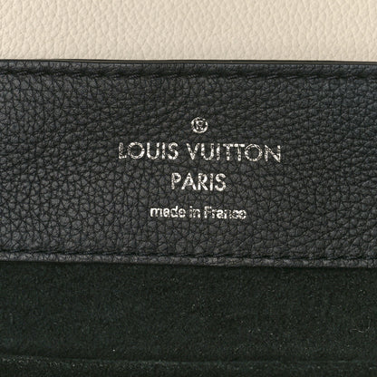 Louis Vuitton Calfskin Mechanical Flowers Lockme Backpack Black White 6 of 10