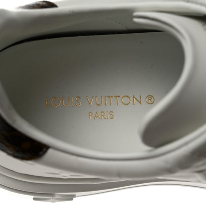 Louis Vuitton Lambskin Embossed Monogram Time Out Sneakers 36.5 White 7 of 8