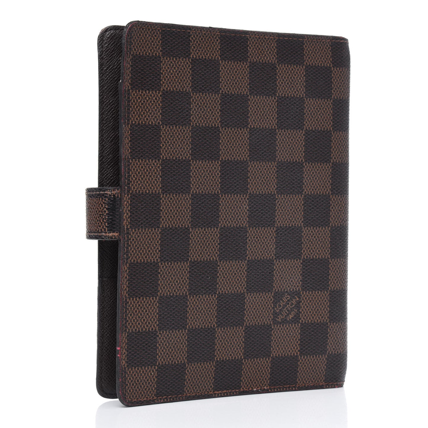 Damier Ebene Medium Ring Agenda Cover