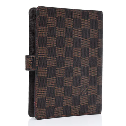Louis Vuitton Damier Ebene Medium Ring Agenda Cover 2 of 5
