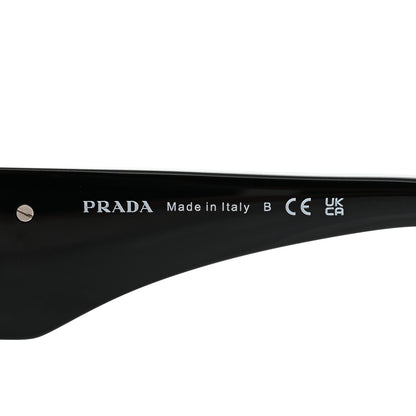 Prada Acetate Symbole Sunglasses SPR 13Z Black 6 of 8