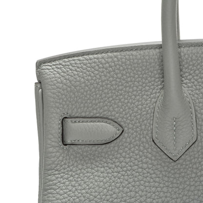 Hermes Togo Birkin 30 Gris Mouette 7 of 24