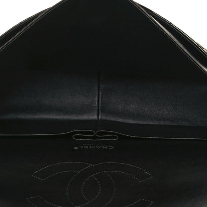 Chanel Patent Quilted Maxi Double Flap Black 5 of 14