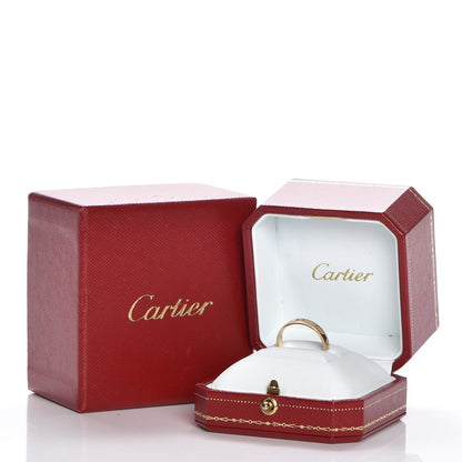 Cartier 18K Yellow Gold 3.5mm LOVE Wedding Band Ring 56 7.5 5 of 5