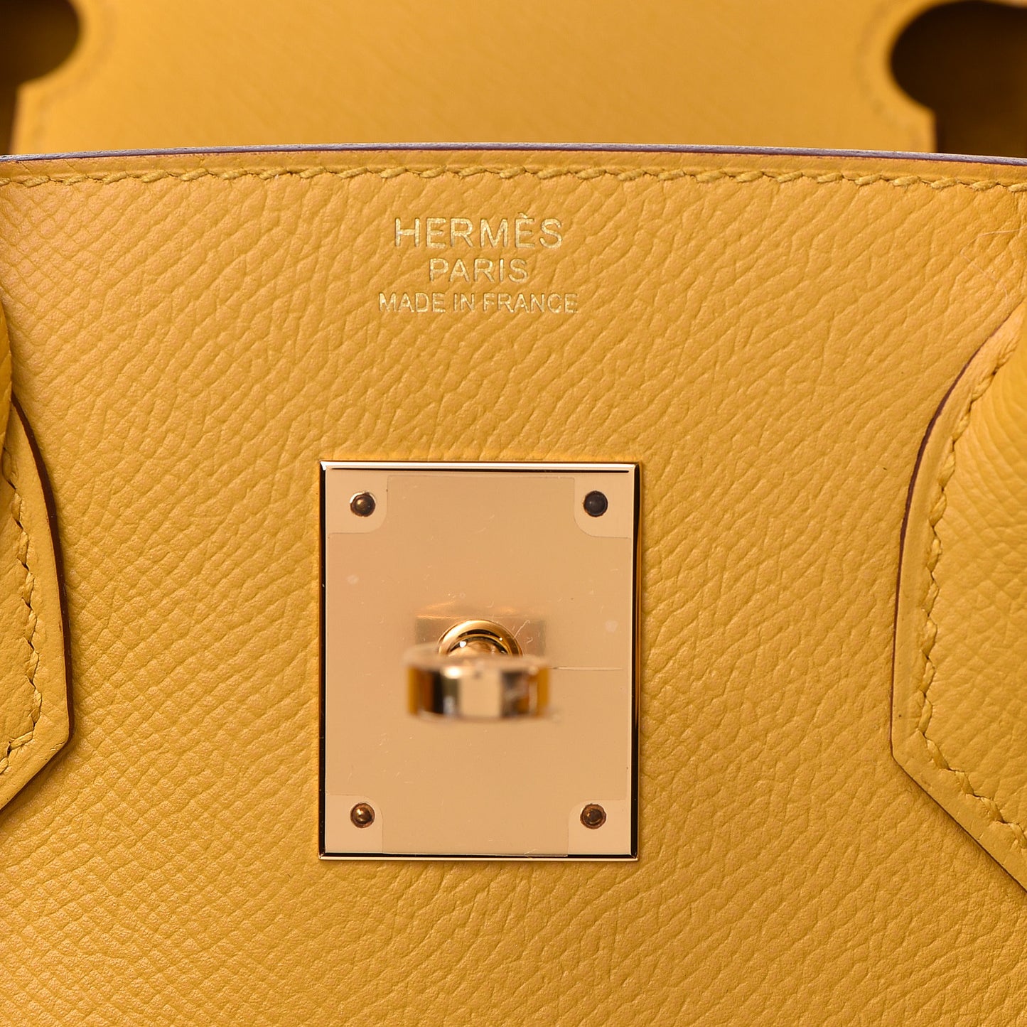 Epsom Birkin 30 Jaune Ambre