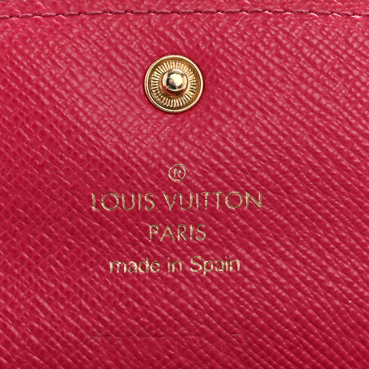 Monogram Emilie Wallet Fuchsia