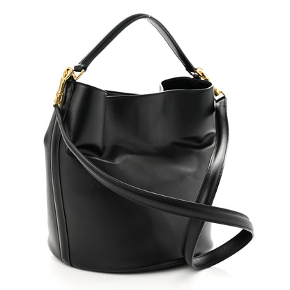 Celine Smooth Calfskin Bucket 16 Bag Black 4 of 11