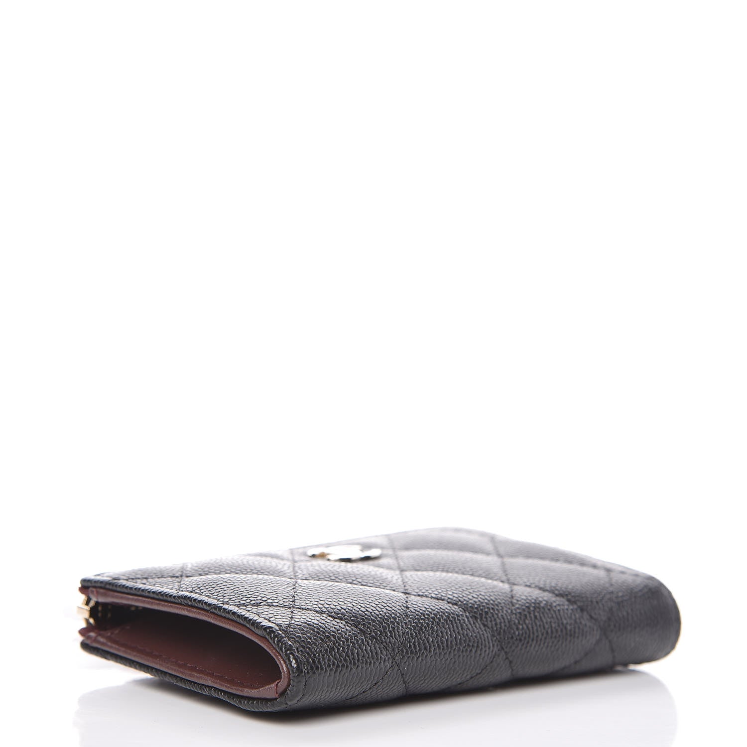 Chanel Caviar Quilted Key Holder Case Black 4 of 8