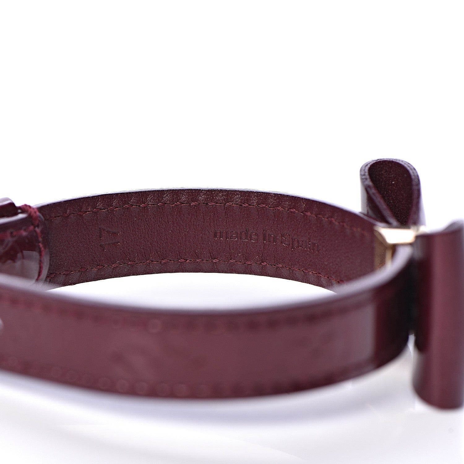 Louis Vuitton Vernis Favourit Bracelet 17 Rouge Fauviste 5 of 5