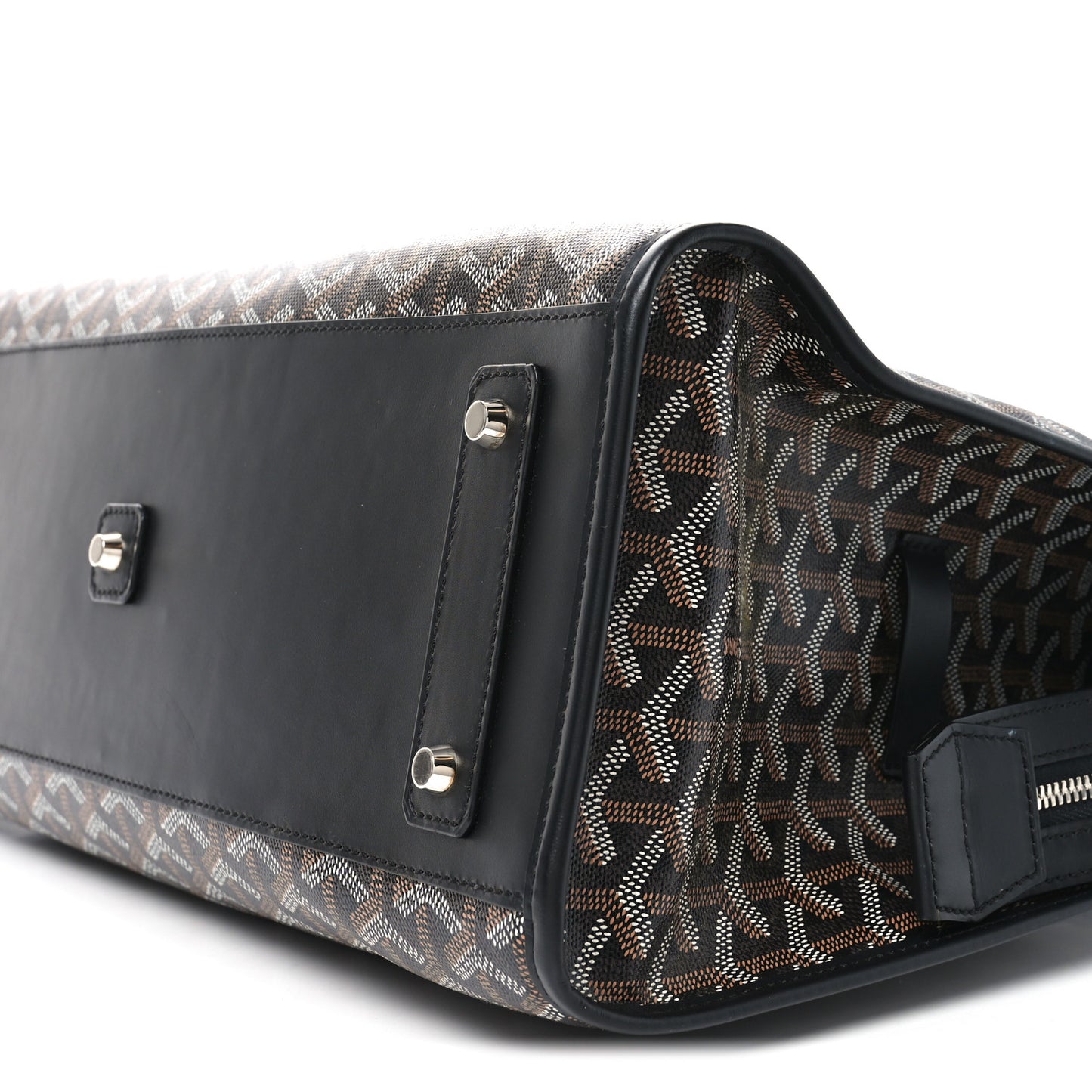 Goyardine Marquises Tote Black