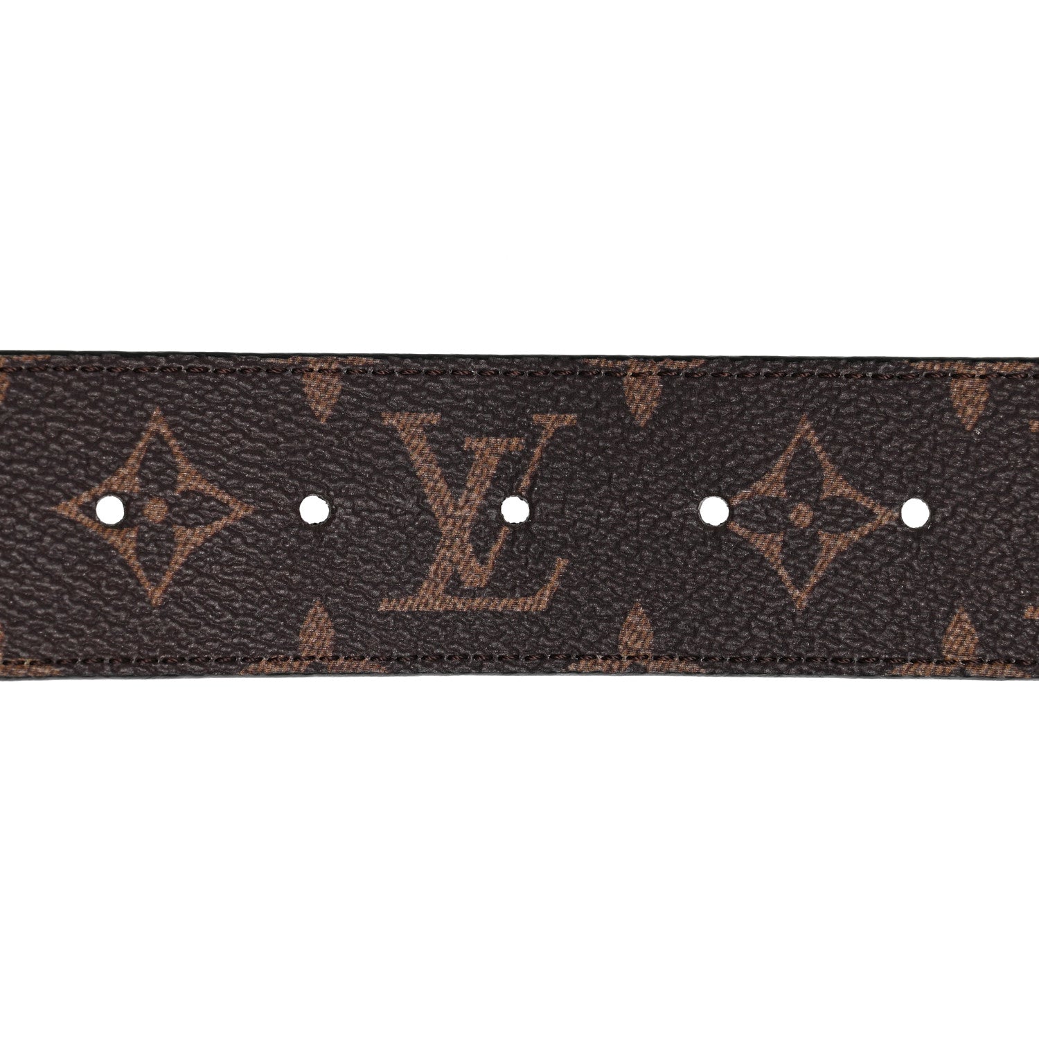 Louis Vuitton Calfskin Monogram 40mm LV Friends Belt 90 36 Black 4 of 7