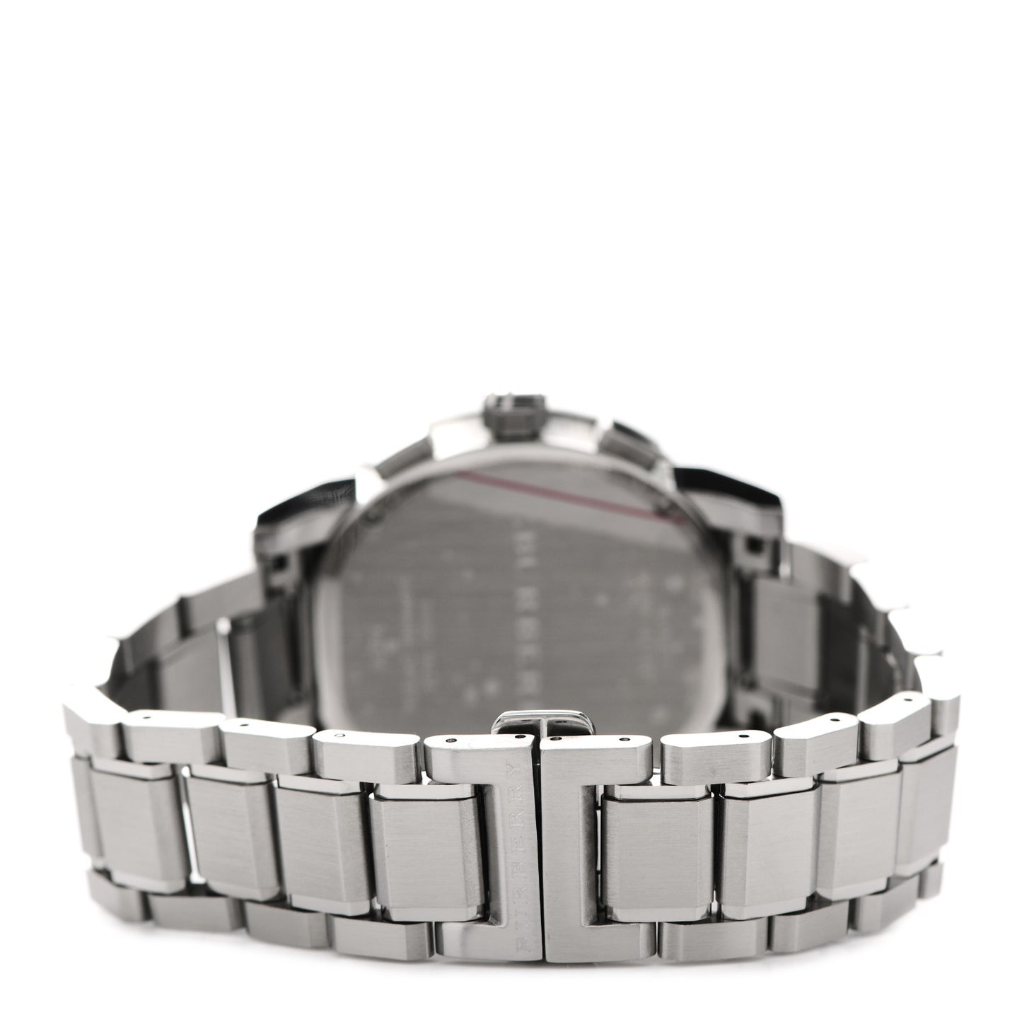 Stainless Steel 42mm Chronograph Quartz Watch Black BU9351