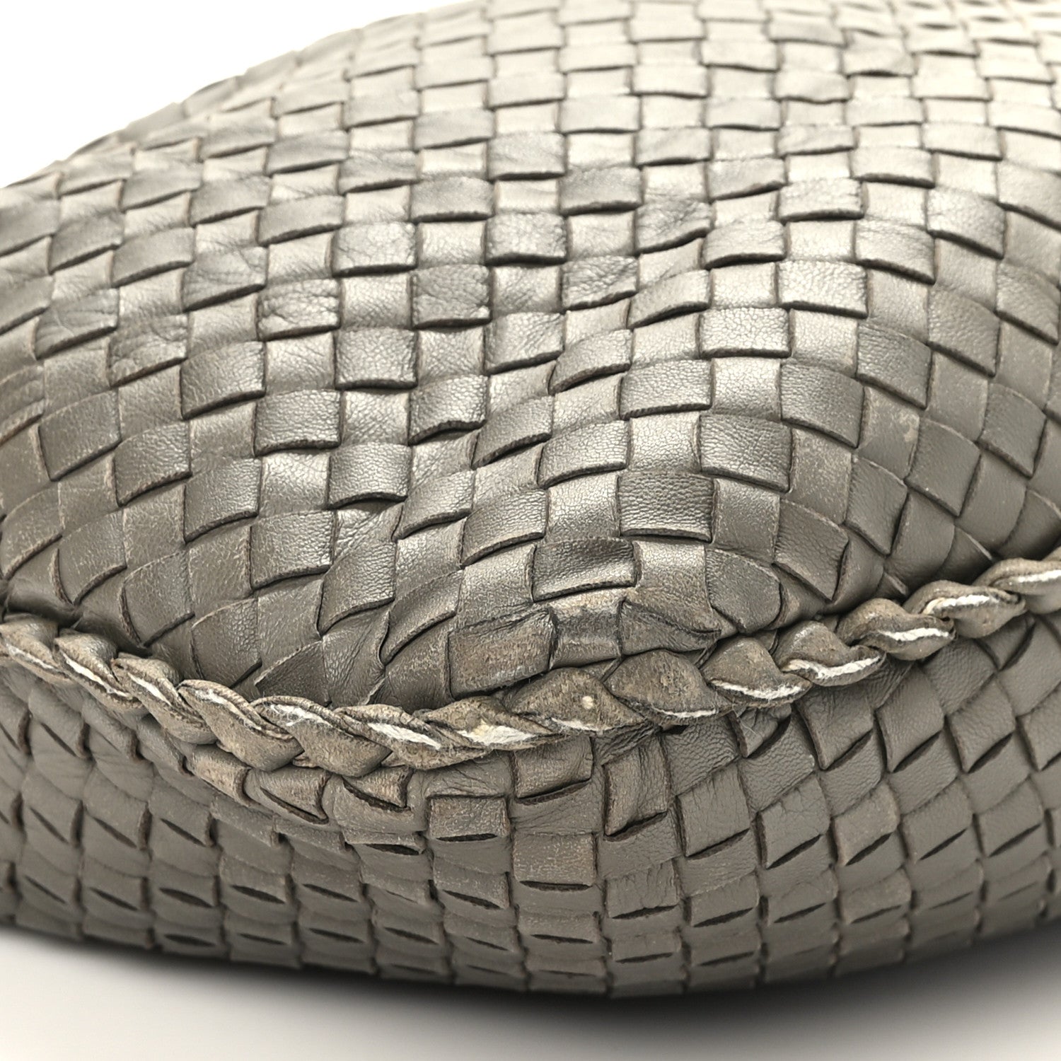 Bottega Veneta Nappa Intrecciato Medium Veneta Hobo Grey 7 of 9