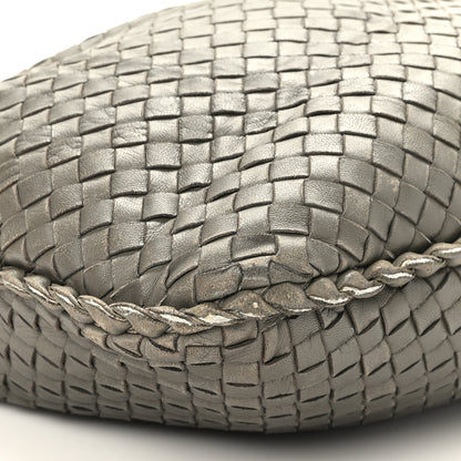 Bottega Veneta Nappa Intrecciato Medium Veneta Hobo Grey 7 of 9