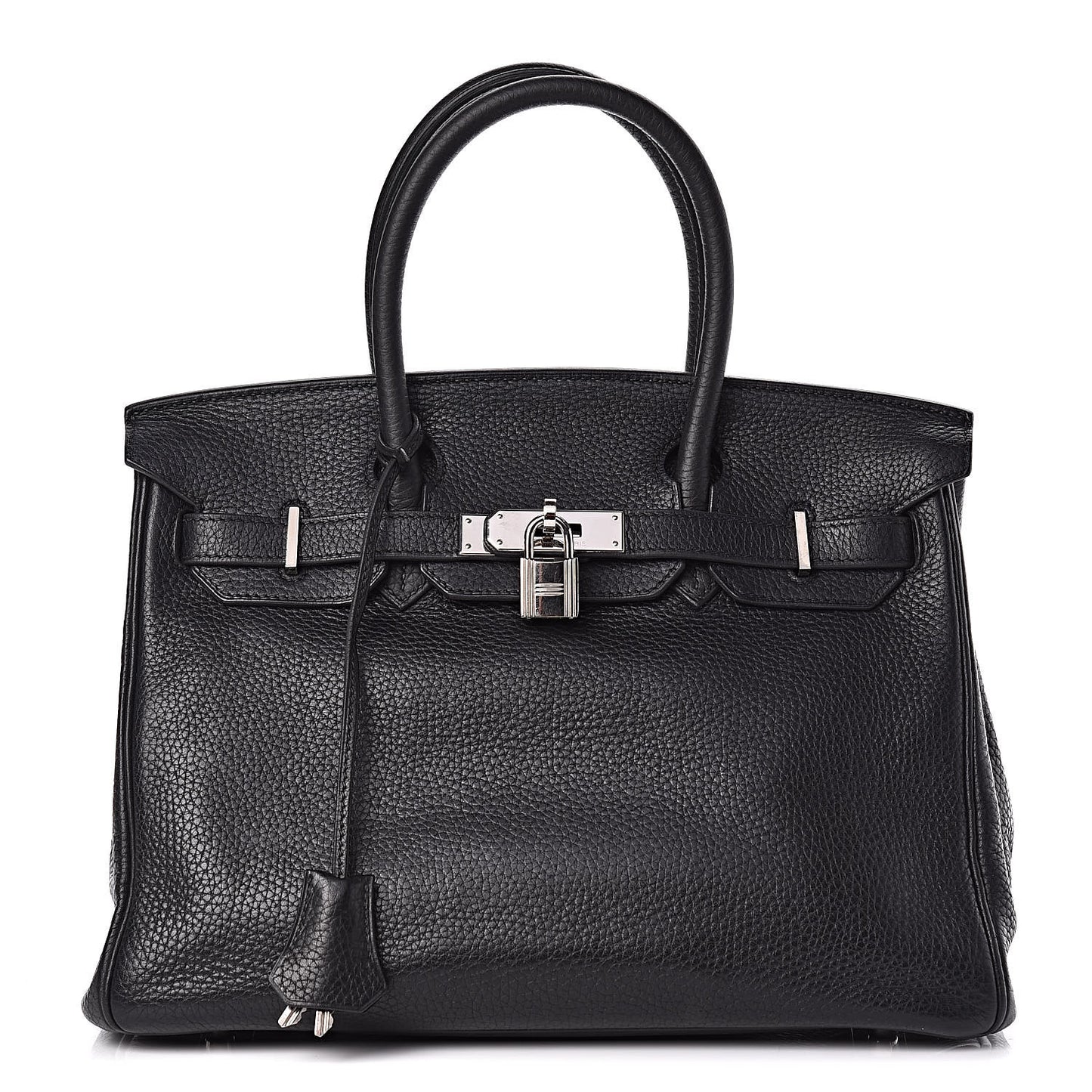 Taurillon Clemence Birkin 30 Black