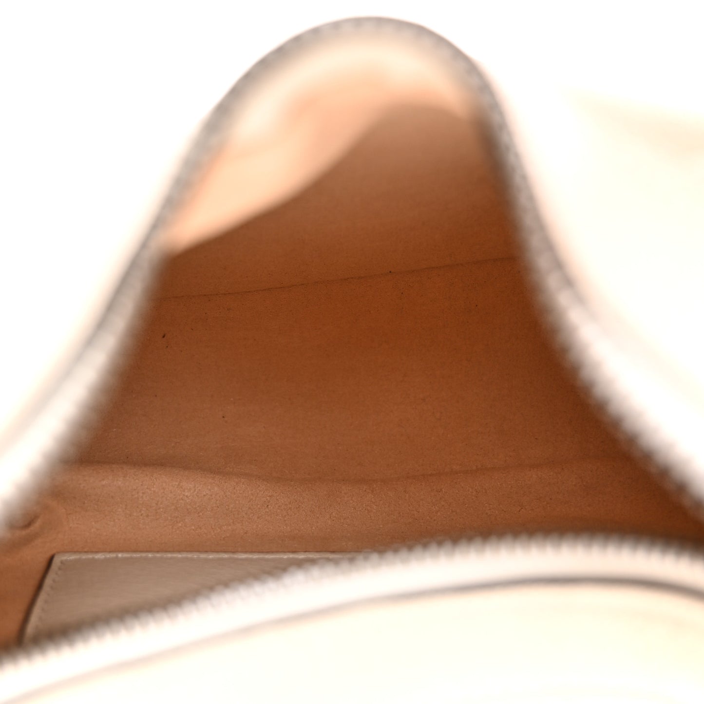 Goatskin Small Aphrodite Shoulder Bag Mystic White