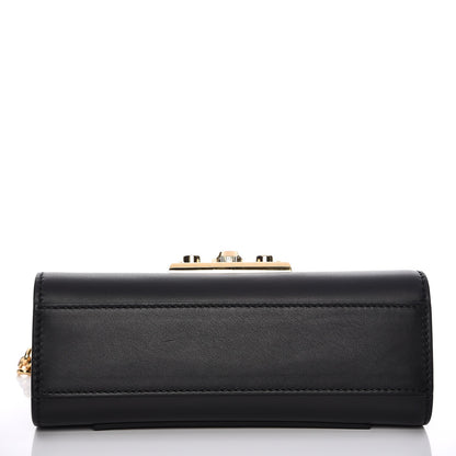 Gucci Calfskin Small Padlock Shoulder Bag Black 8 of 9