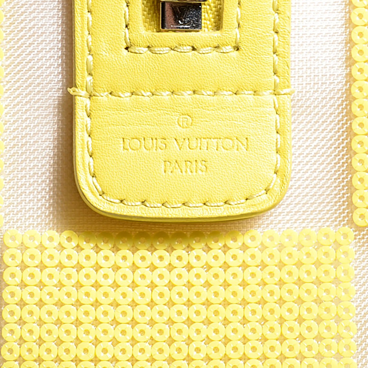 Damier Optic Mesh Speedy Cube TPM Yellow