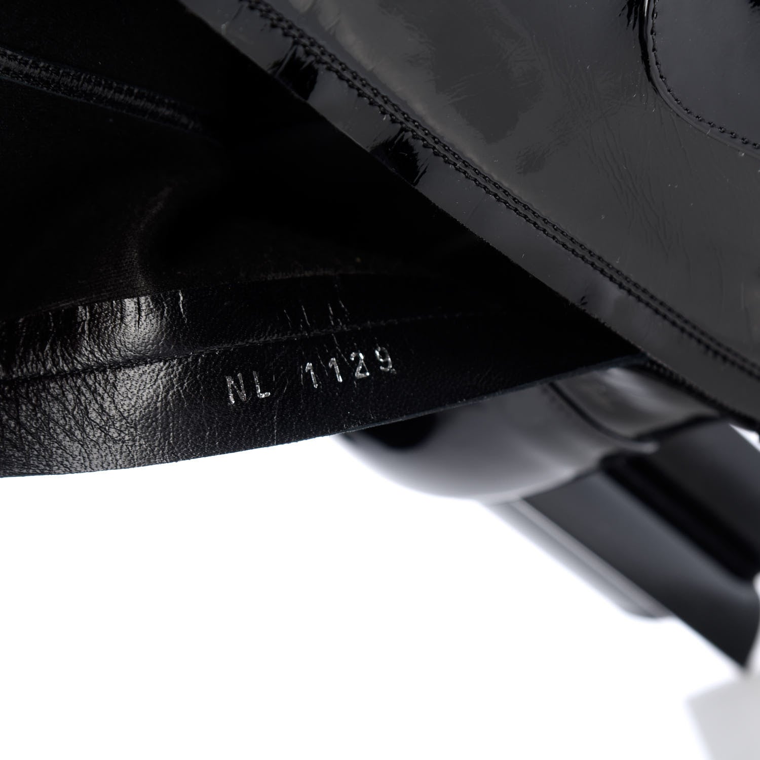 Louis Vuitton Patent Silhouette Ankle Boots 37 Black 10 of 10