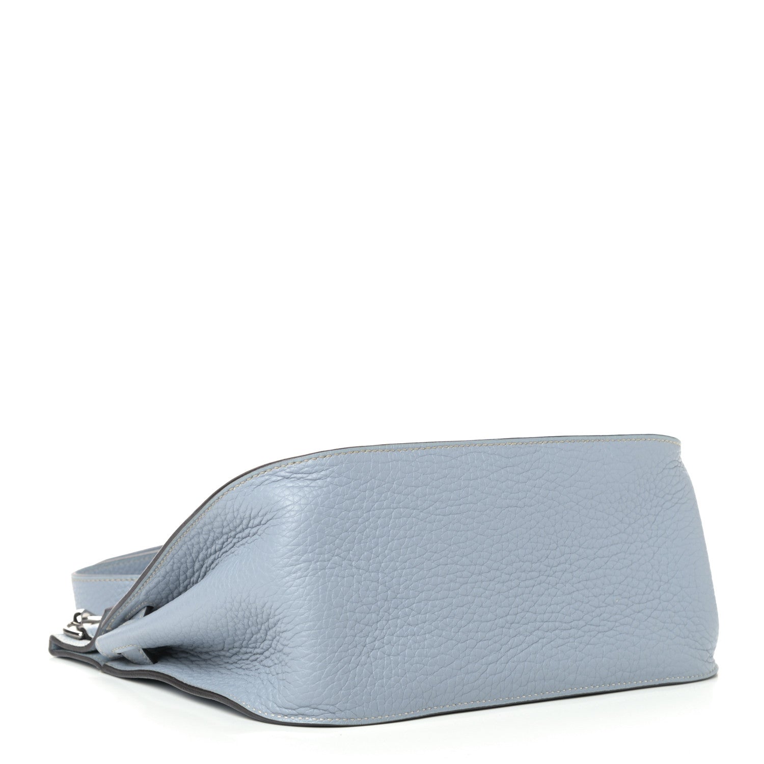 Hermes Taurillon Clemence Jypsiere 28 Bleu Lin 3 of 8