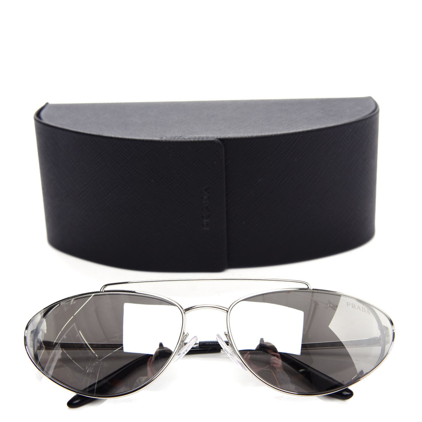 Cat Eye Sunglasses SPR 62V Silver