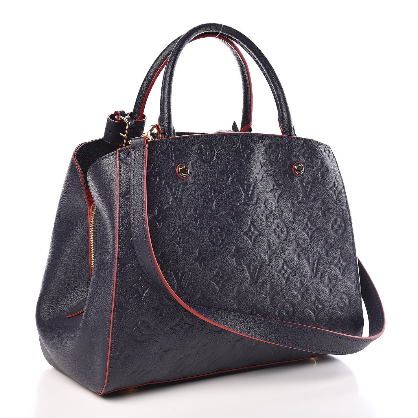 Empreinte Montaigne MM Marine Rouge