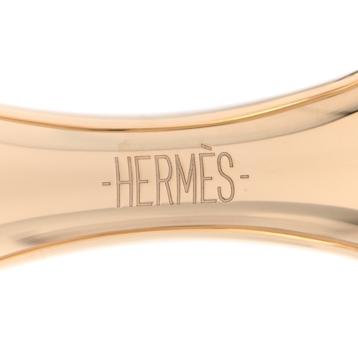 Hermes Permabrass Chaine D'Ancre Scarf Ring 3 of 4