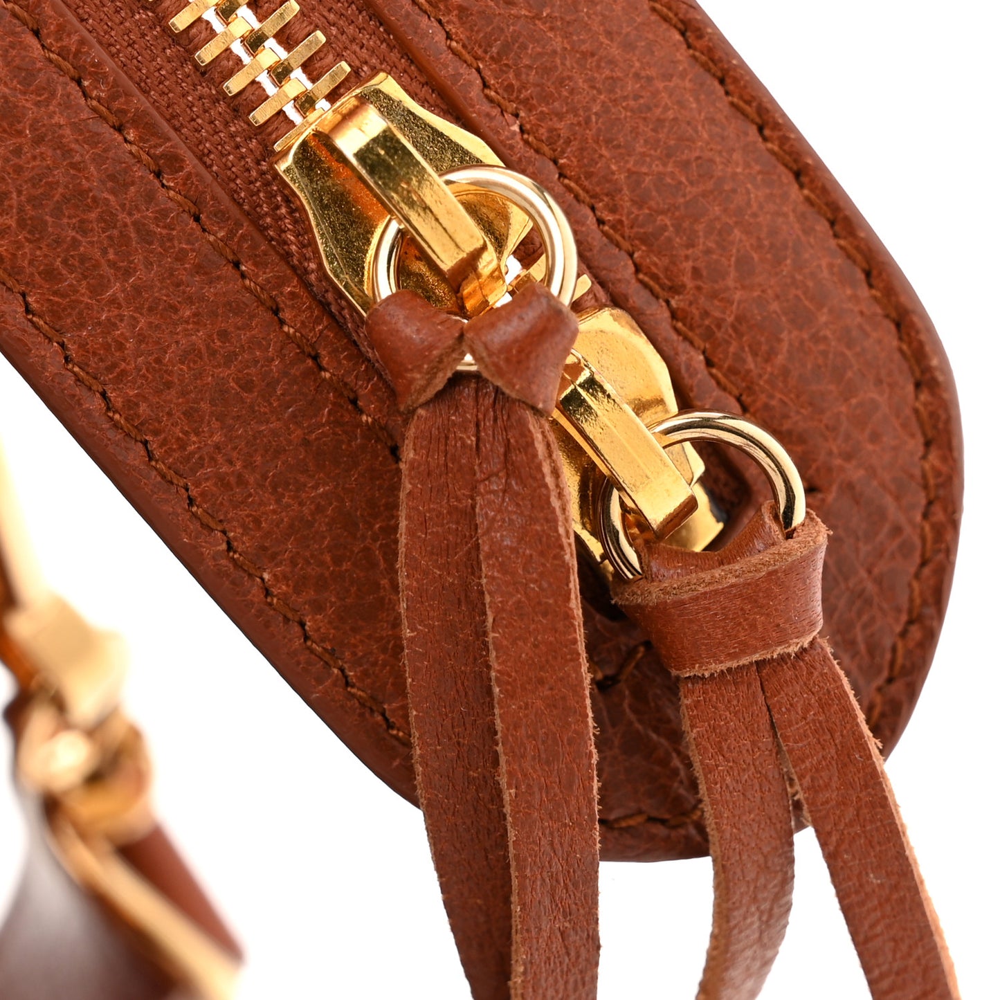 Agneau Classic Gold Hardware City Marron Cognac