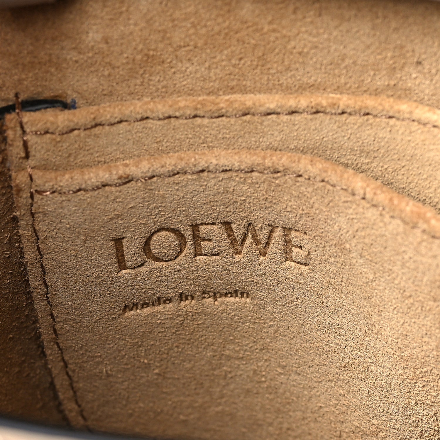 Loewe Calfskin Jacquard Mini Gate Dual Bag Sand 6 of 9