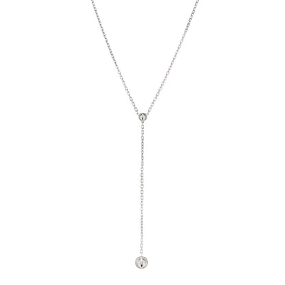 Cartier 18K White Gold LOVE Drop Necklace 1 of 5