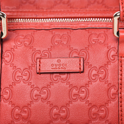 Gucci Guccissima Vitello Tender Medium Joy Boston Sporting Red 10 of 10