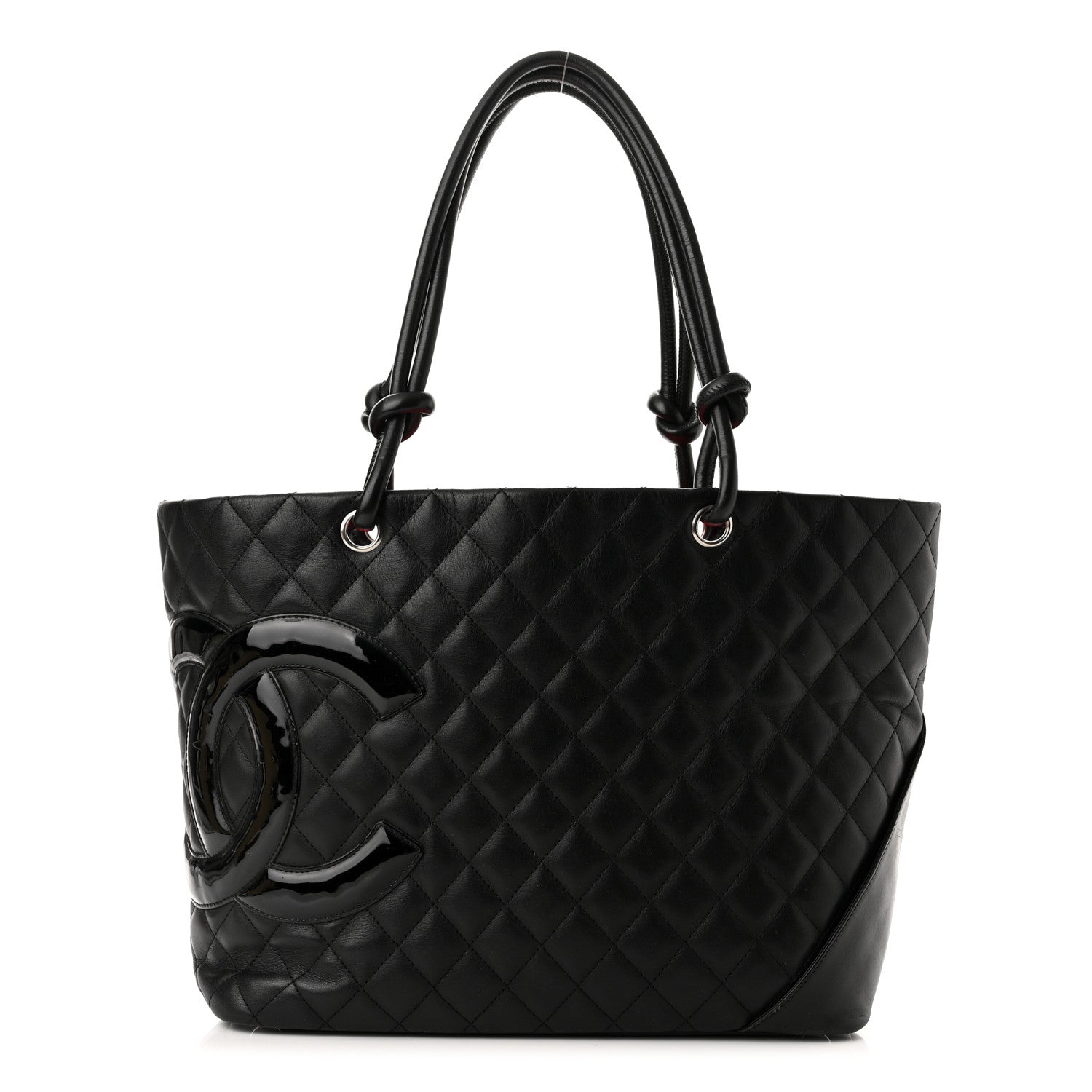 Chanel Calfskin Quilted Large Cambon Tote Black 1 of 11