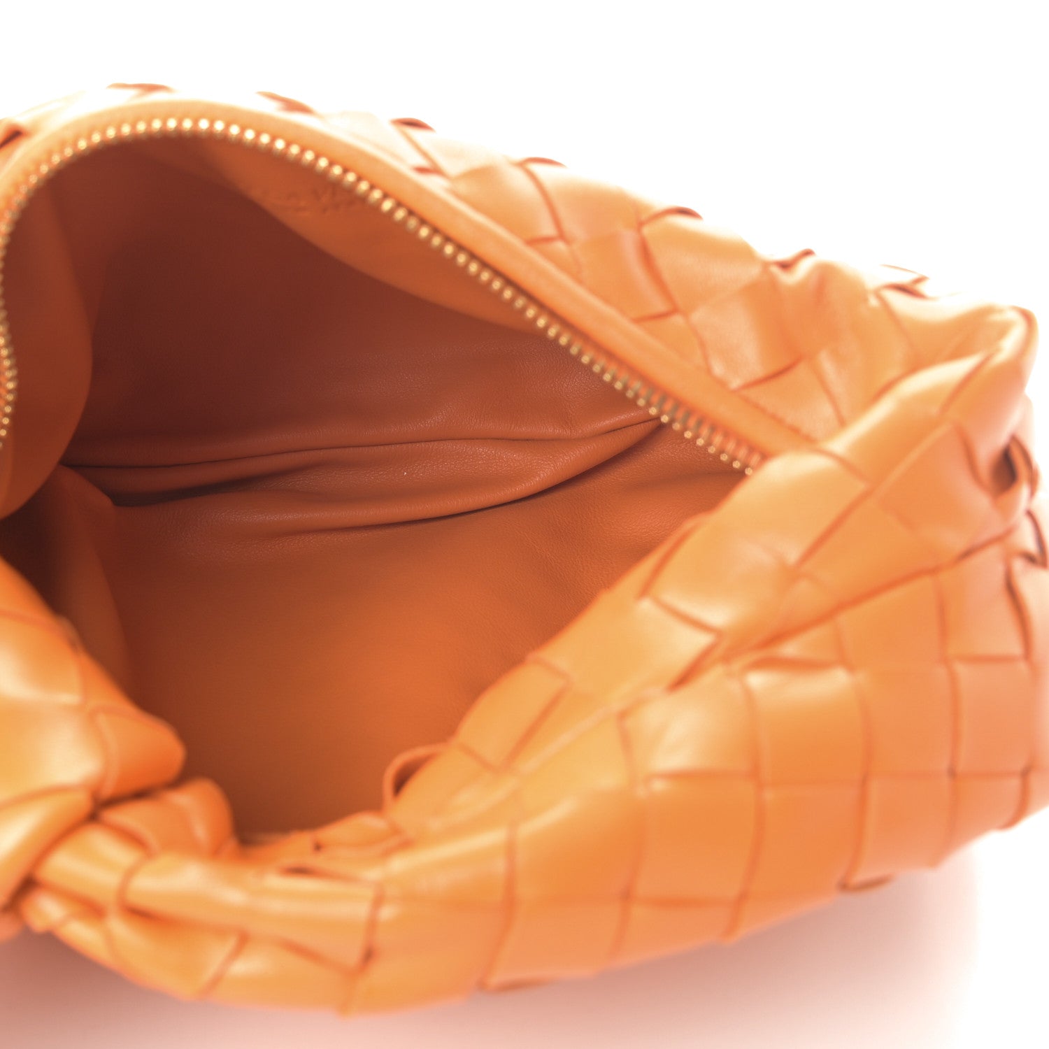 Bottega Veneta Nappa Intrecciato Mini BV Light Orange 5 of 11