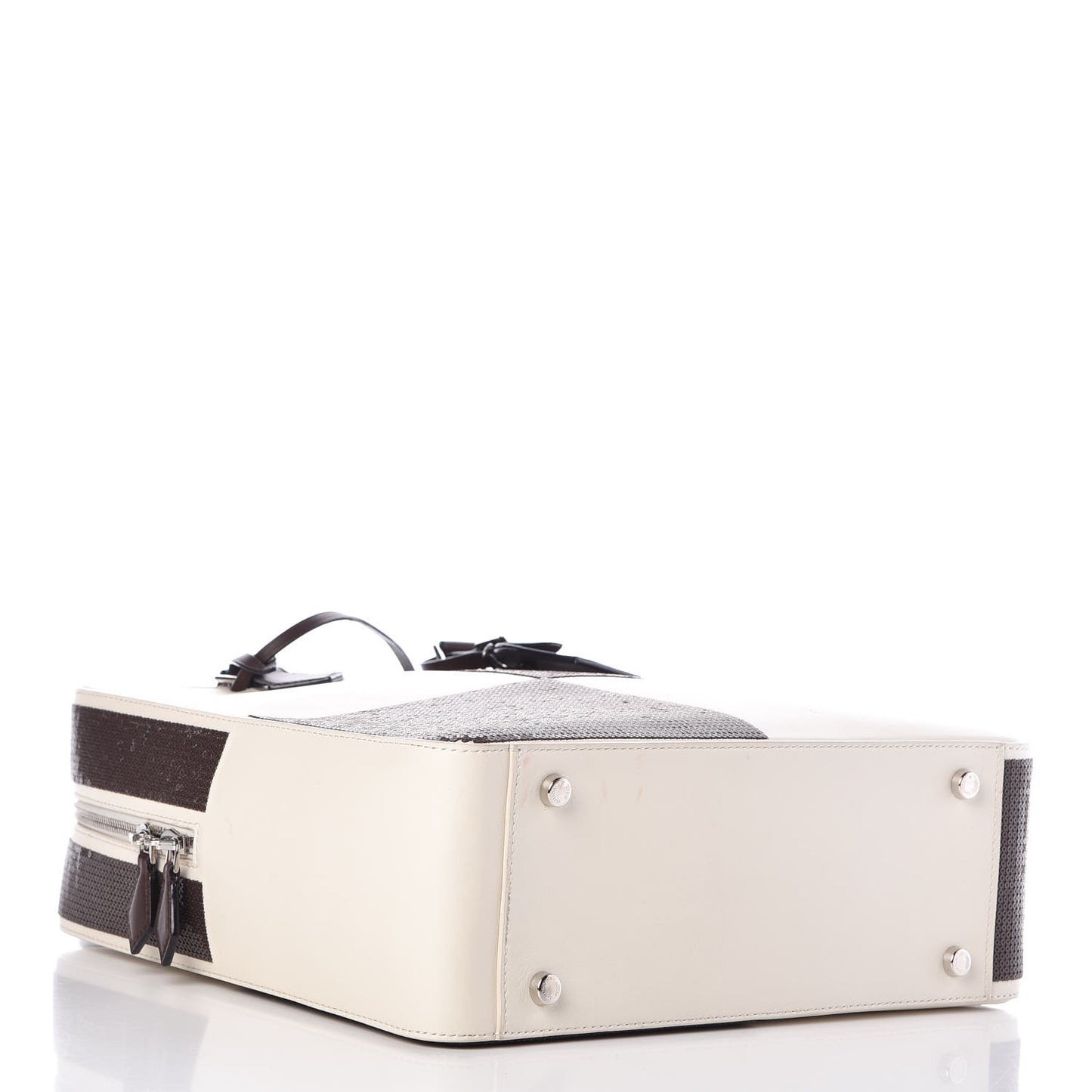 Veau Dakota Damier Optic Cuir GM Brown