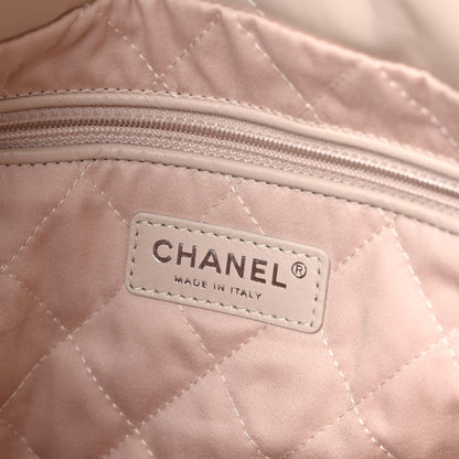 Chanel Shiny Calfskin Quilted Chanel 22 Ecru 7 of 12