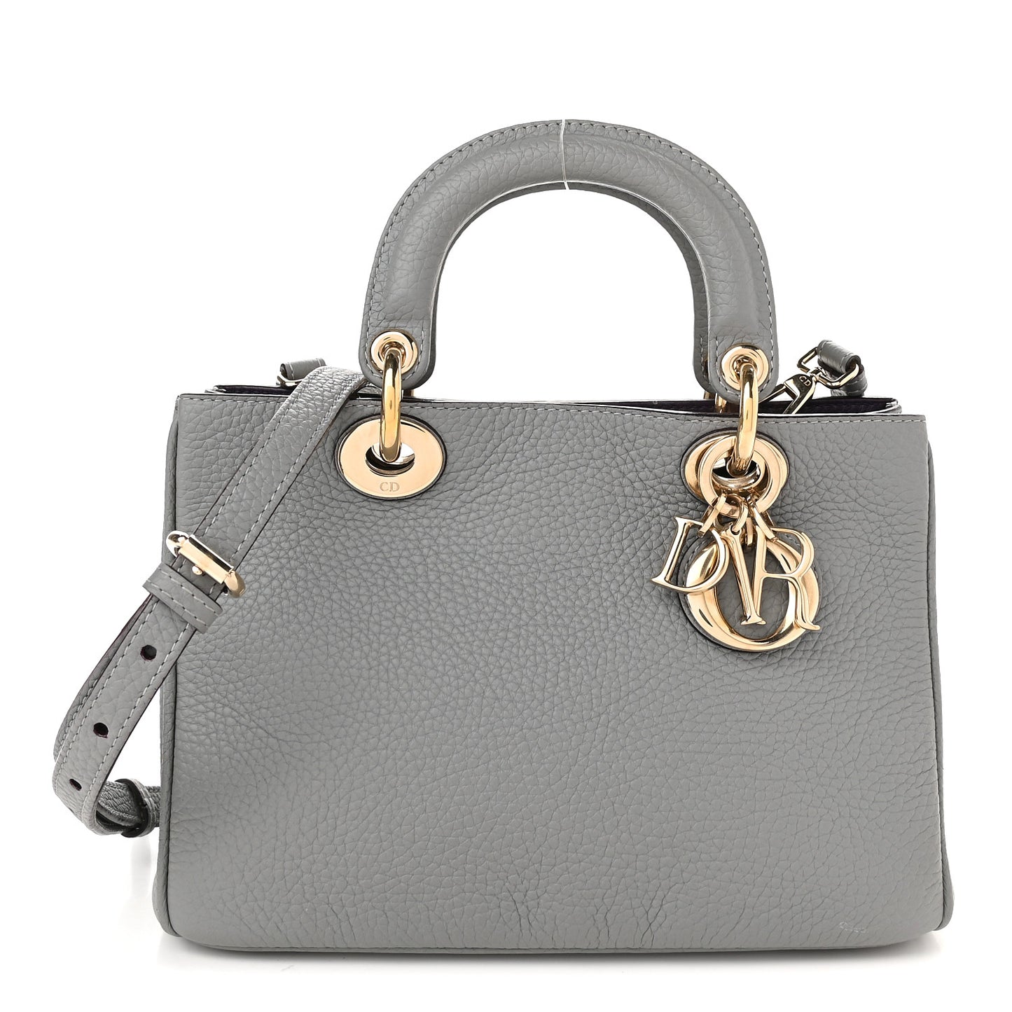 Calfskin Mini Diorissimo Tote Gris