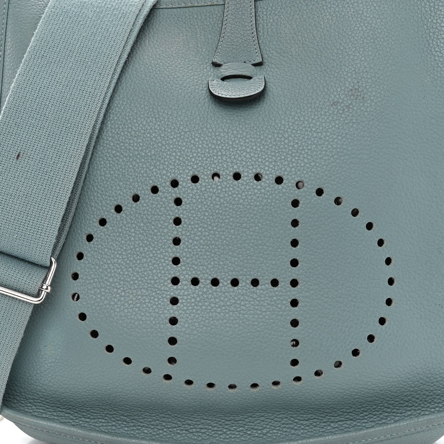 Hermes Taurillon Clemence Evelyne III PM Ciel 7 of 13