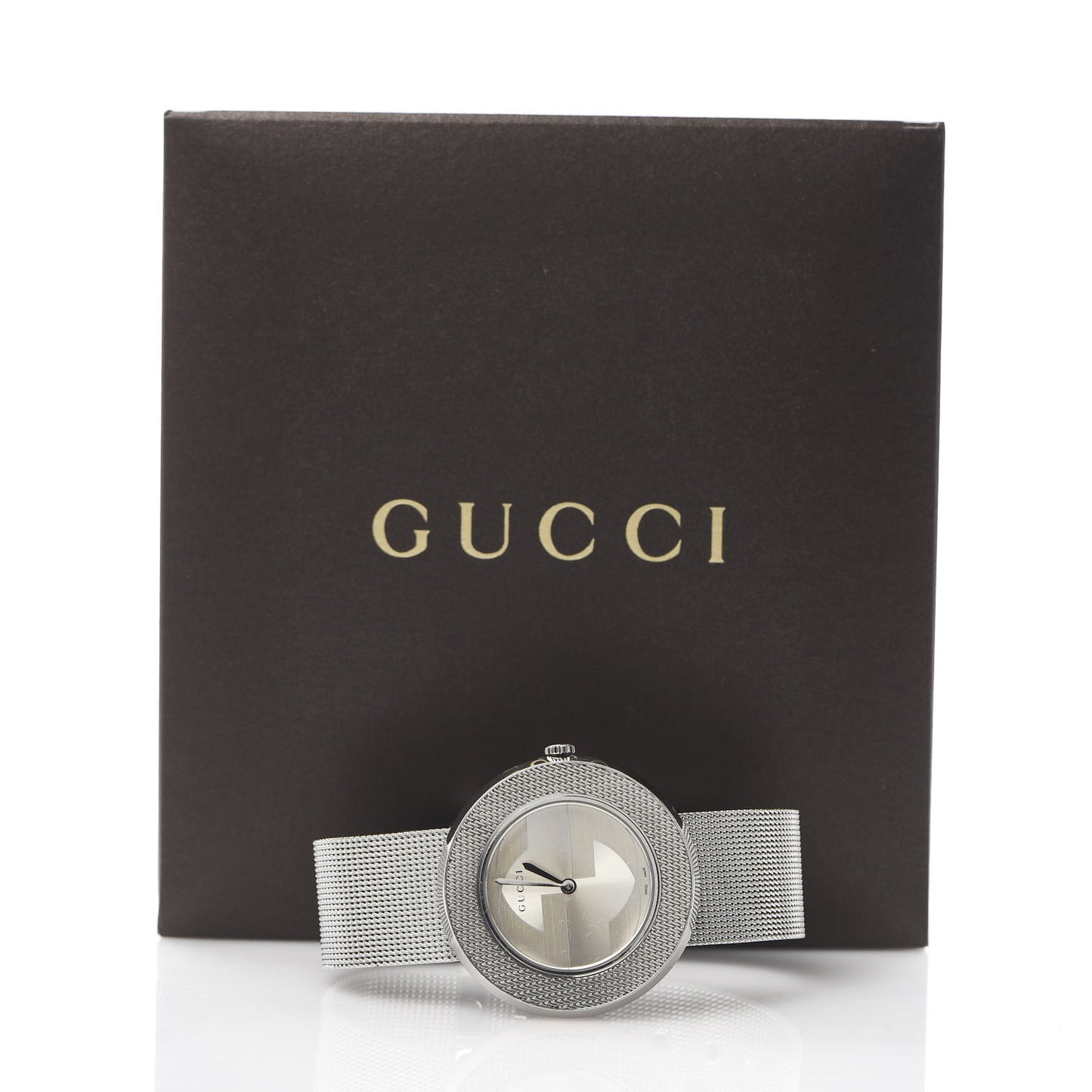 Stainless Steel 36mm U-Play Mesh Quartz Watch
