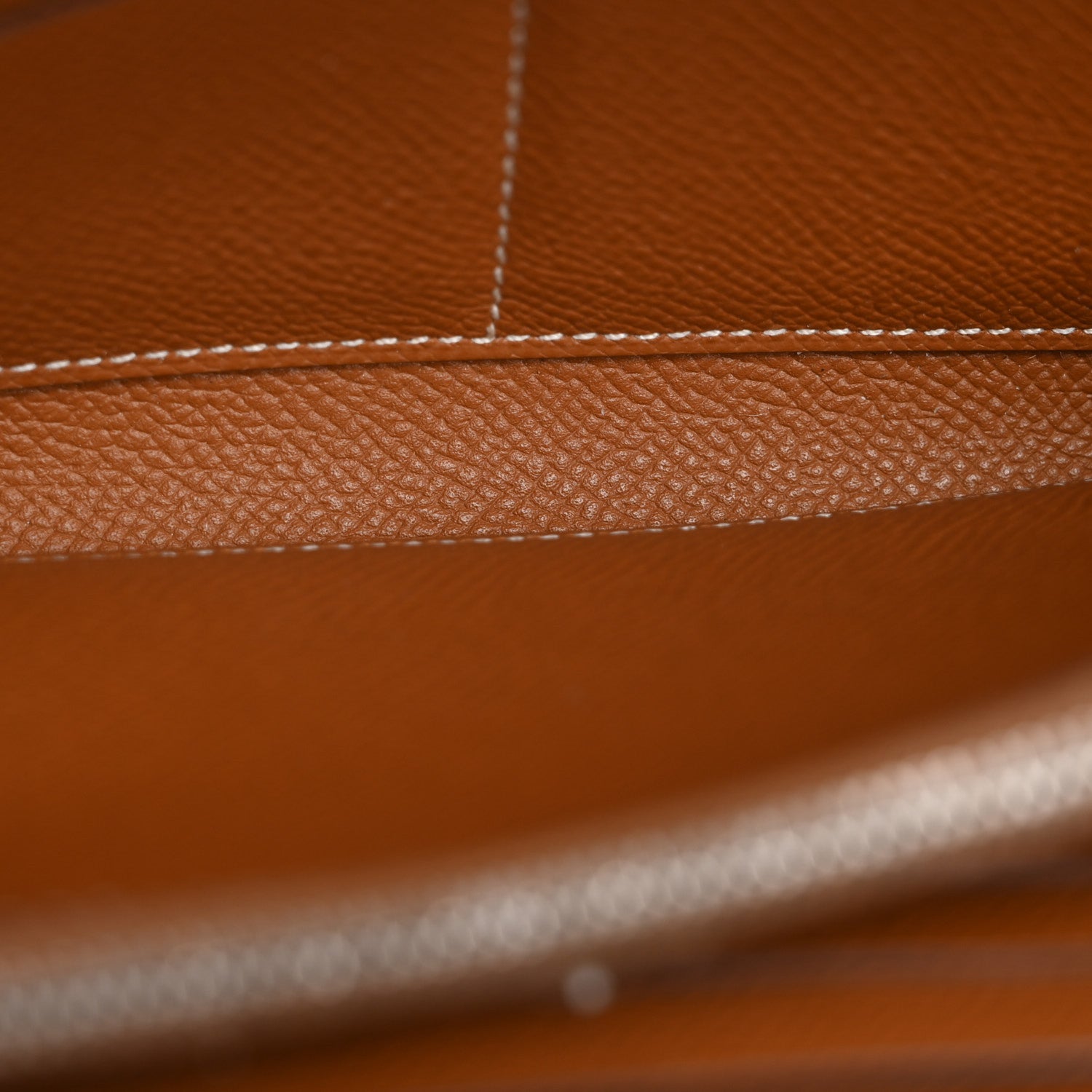 Hermes Epsom Kelly Longue Wallet Gold 5 of 10